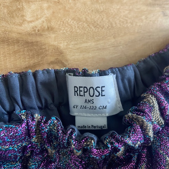 Girls Purple Skirt European Repose AMS size 6 Cheetah Print - Picture 5 of 5